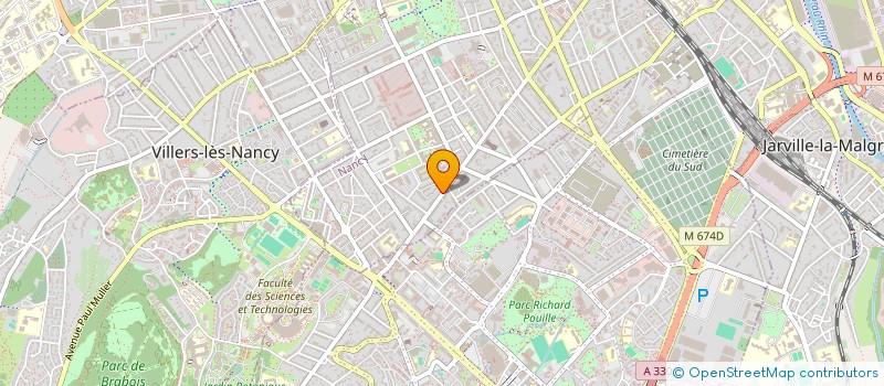 localisation de l'entreprise MONSIEUR SALIF VERET  NANCY