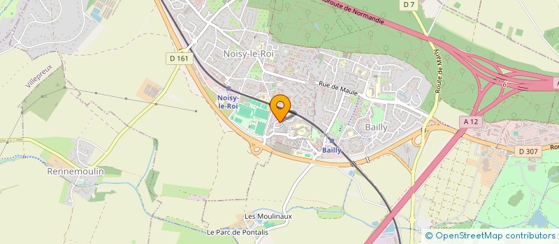 localisation de l'entreprise MONSIEUR SALIFOU TOURE  NOISY LE ROI