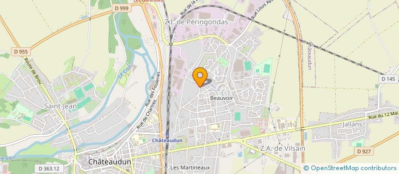 localisation de l'entreprise MONSIEUR SALIH ALTAY à CHATEAUDUN