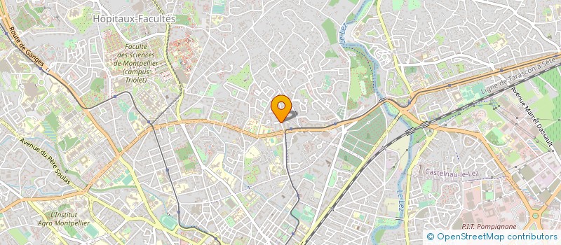 localisation de l'entreprise MONSIEUR SALIH BACHIRI à MONTPELLIER