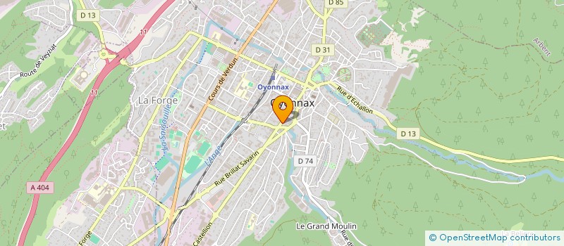 localisation de l'entreprise MONSIEUR SALIH BAL à OYONNAX