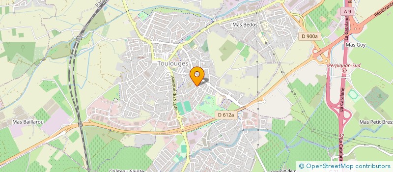 localisation de l'entreprise MONSIEUR SALIH BERKANE  TOULOUGES