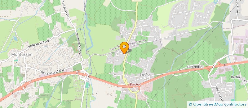 localisation de l'entreprise MONSIEUR SALIH BULUT  BEYCHAC-ET-CAILLEAU