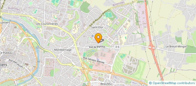 localisation de l'entreprise MONSIEUR SALIH CAGLAYAN à POITIERS