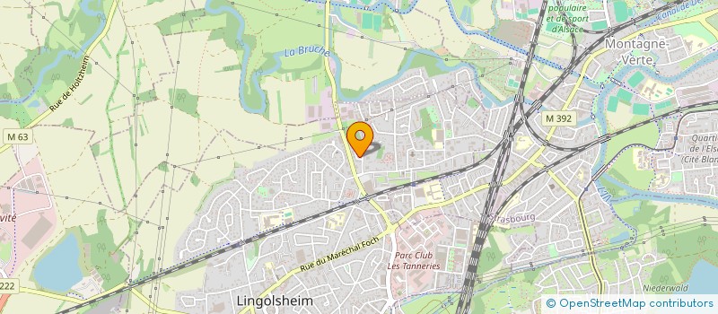 localisation de l'entreprise MONSIEUR SALIH KARABULUT  LINGOLSHEIM