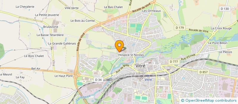 localisation de l'entreprise MONSIEUR SALIH KURT  VITRE