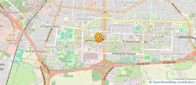 localisation de l'entreprise MONSIEUR SALIH UTKU  RENNES