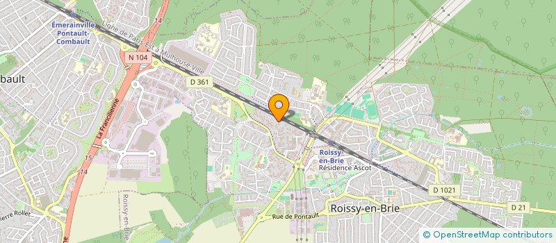 localisation de l'entreprise MONSIEUR SALIHINA MAGASSOUBA  ROISSY-EN-BRIE