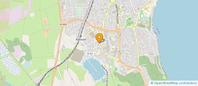 localisation de l'entreprise MONSIEUR SALIM ABABULGU  ISTRES