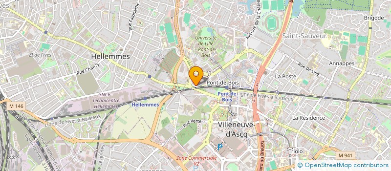 localisation de l'entreprise MONSIEUR SALIM AIOULA à VILLENEUVE-D'ASCQ