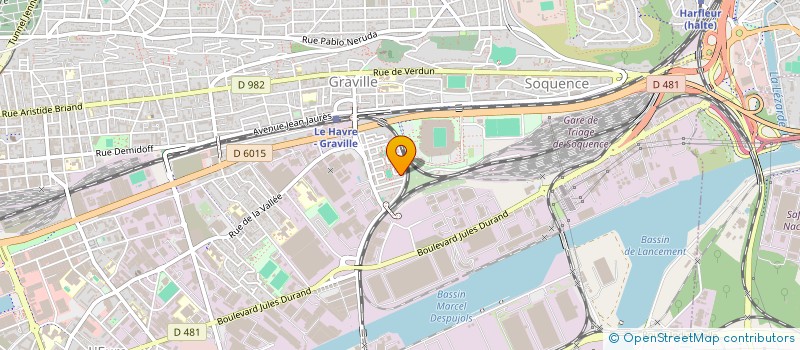 localisation de l'entreprise MONSIEUR SALIM AISSANI  LE HAVRE