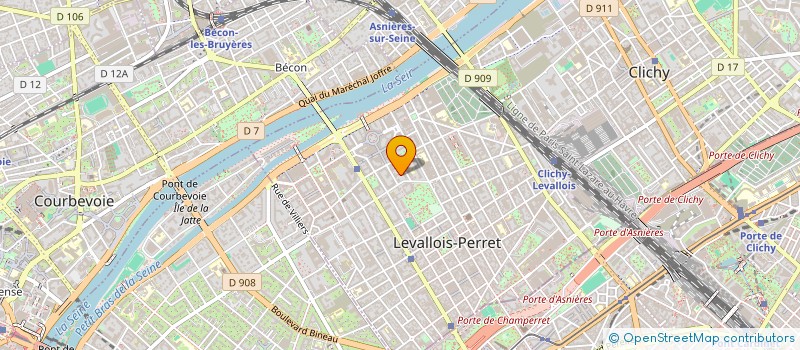 localisation de l'entreprise MONSIEUR SALIM ALALLI à LEVALLOIS-PERRET