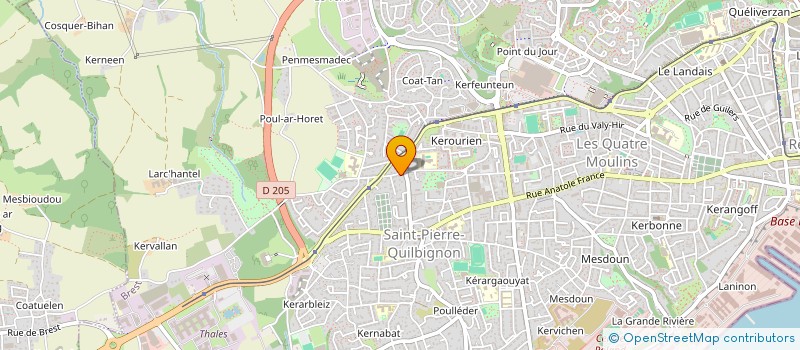 localisation de l'entreprise MONSIEUR SALIM ALEMI à BREST