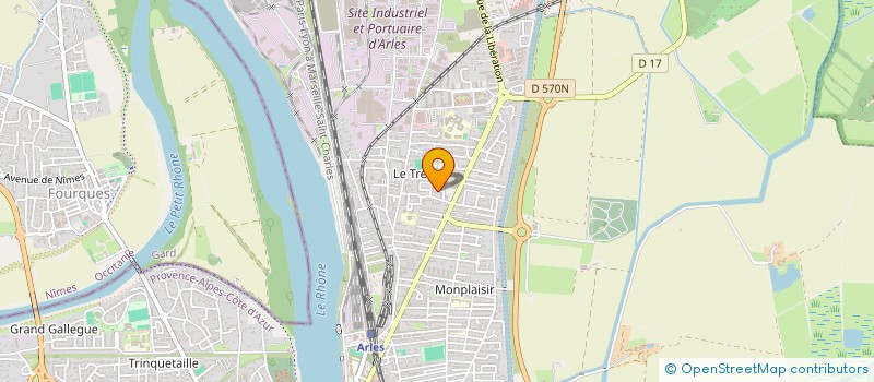 localisation de l'entreprise MONSIEUR SALIM ALFAQIR  ARLES