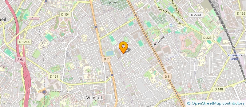 localisation de l'entreprise MONSIEUR SALIM ALLEK  VITRY-SUR-SEINE