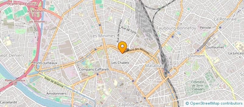 localisation de l'entreprise MONSIEUR SALIM ALOUI  TOULOUSE