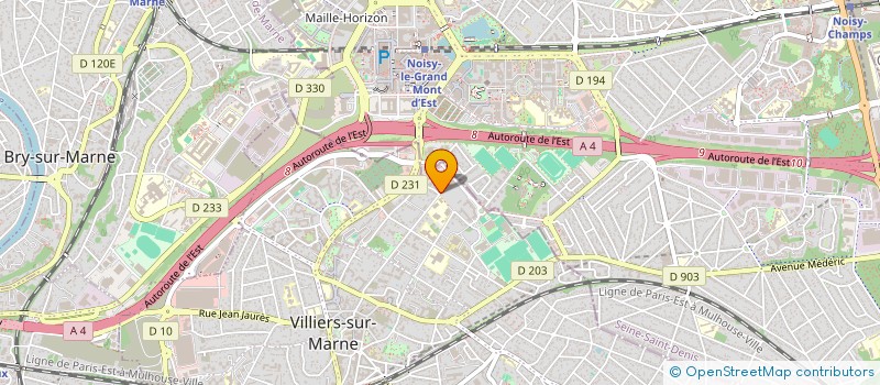 localisation de l'entreprise MONSIEUR SALIM ALOUI à VILLIERS-SUR-MARNE