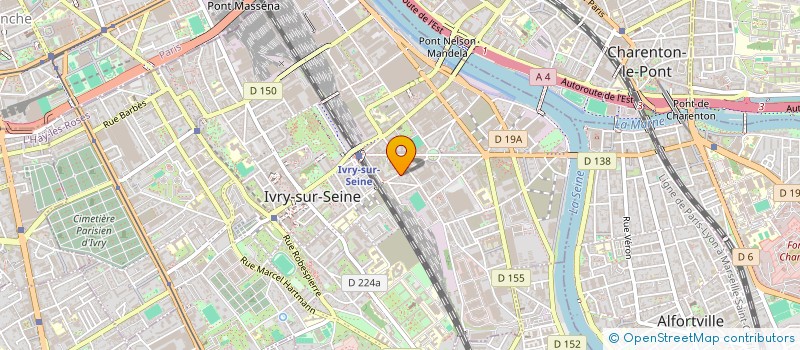 localisation de l'entreprise MONSIEUR SALIM AMAOUCHE  IVRY-SUR-SEINE