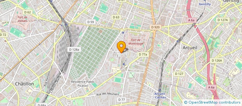 localisation de l'entreprise MONSIEUR SALIM AMRANE à BAGNEUX