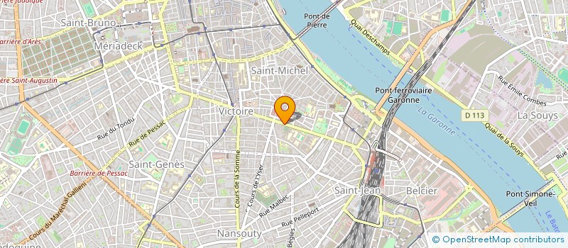 localisation de l'entreprise MONSIEUR SALIM ANDRE  BORDEAUX