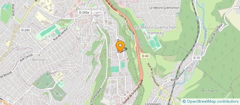 localisation de l'entreprise MONSIEUR SALIM AZZOUZ à ROUEN