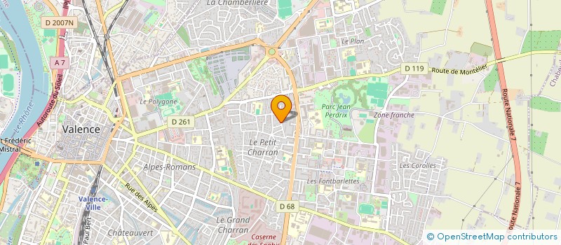 localisation de l'entreprise MONSIEUR SALIM BABOURI  VALENCE