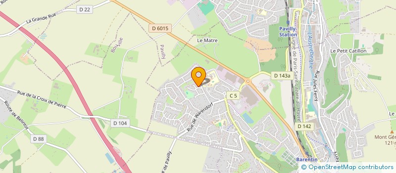 localisation de l'entreprise MONSIEUR SALIM BACHOUCHE  BARENTIN