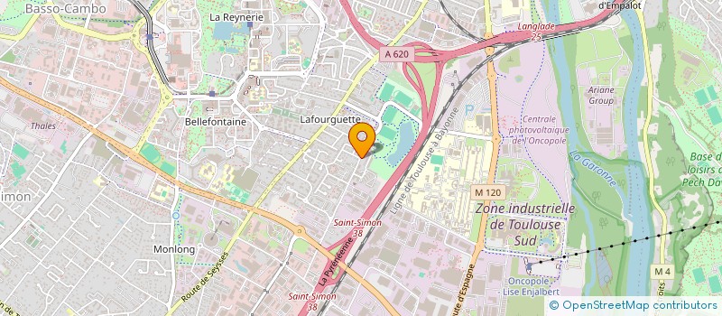 localisation de l'entreprise MONSIEUR SALIM BAGHDAD  TOULOUSE