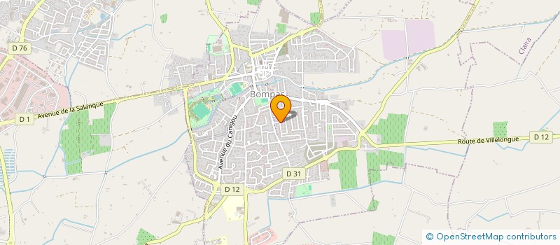 localisation de l'entreprise MONSIEUR SALIM BAHRI  BOMPAS