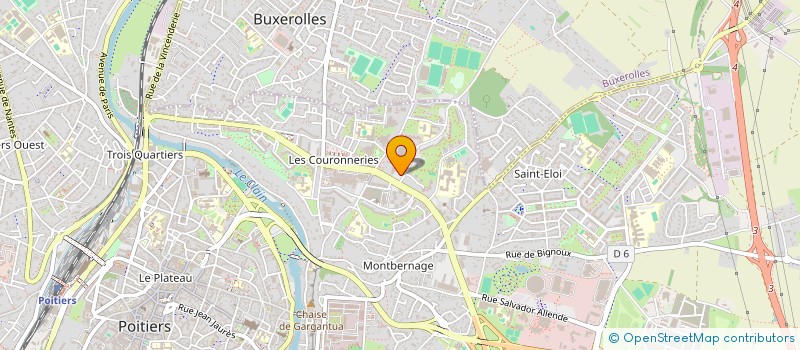 localisation de l'entreprise MONSIEUR SALIM BAMBO DIAKITE  POITIERS