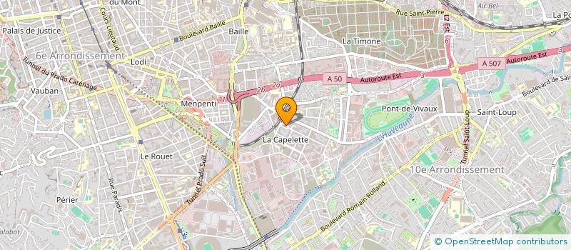 localisation de l'entreprise MONSIEUR SALIM BARA à MARSEILLE