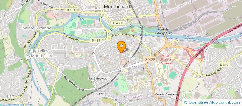 localisation de l'entreprise MONSIEUR SALIM BECHTELLAH à MONTBELIARD