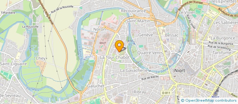 localisation de l'entreprise MONSIEUR SALIM BELABID à NIORT