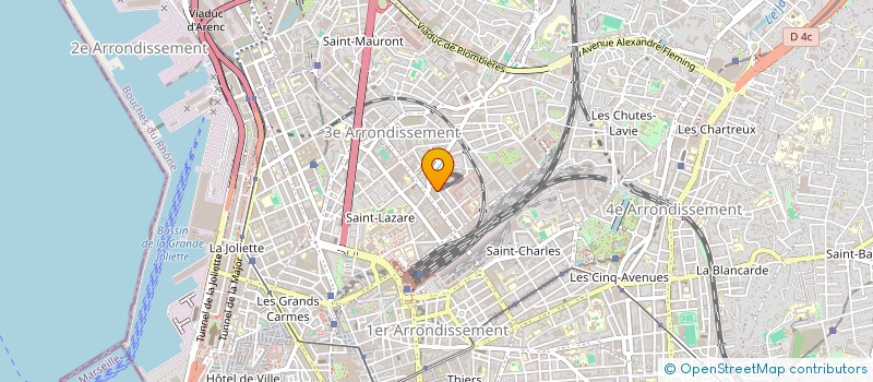 localisation de l'entreprise MONSIEUR SALIM BELARIBI à MARSEILLE