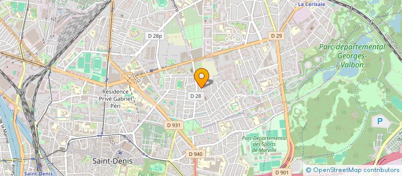 localisation de l'entreprise MONSIEUR SALIM BELKACEM  SAINT-DENIS