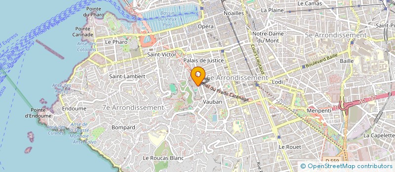 localisation de l'entreprise MONSIEUR SALIM BELKAID à MARSEILLE