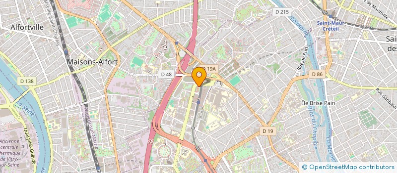 localisation de l'entreprise MONSIEUR SALIM BELMRABET  CRETEIL