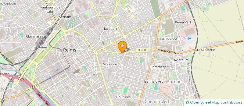 localisation de l'entreprise MONSIEUR SALIM BEN JEMAA  REIMS