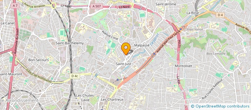 localisation de l'entreprise MONSIEUR SALIM BEN REJEB à MARSEILLE