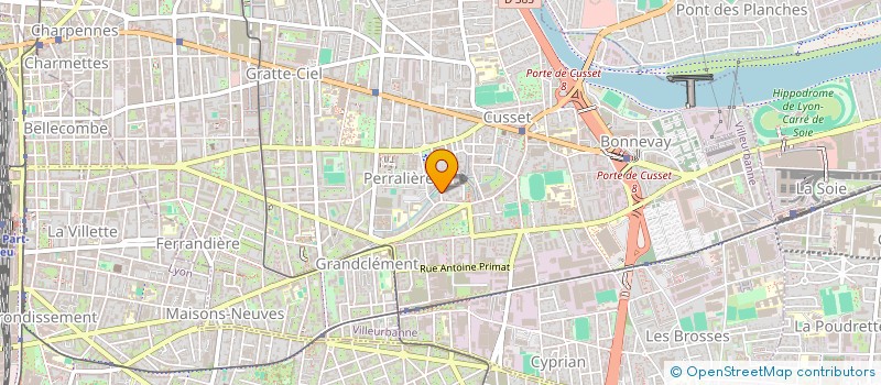 localisation de l'entreprise MONSIEUR SALIM BENAHMED  VILLEURBANNE