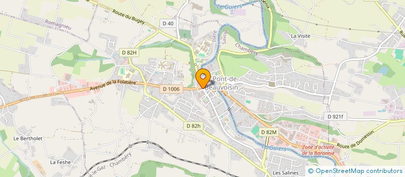 localisation de l'entreprise MONSIEUR SALIM BENARBIA à CHAMBERY