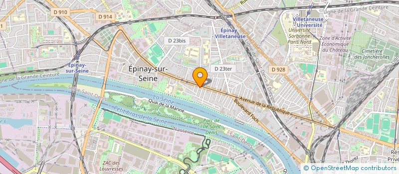 localisation de l'entreprise MONSIEUR SALIM BENAZOUZ à EPINAY-SUR-SEINE