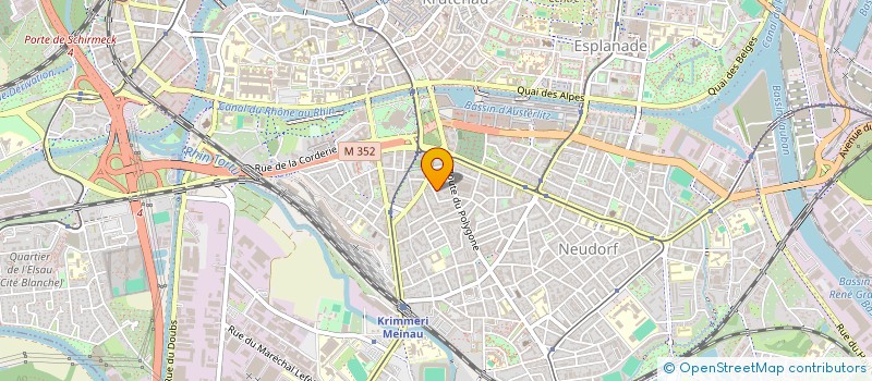 localisation de l'entreprise MONSIEUR SALIM BENDALI à STRASBOURG