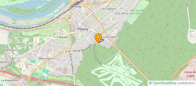 localisation de l'entreprise MONSIEUR SALIM BENSAID à POISSY