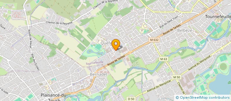 localisation de l'entreprise MONSIEUR SALIM BLAL  TOURNEFEUILLE