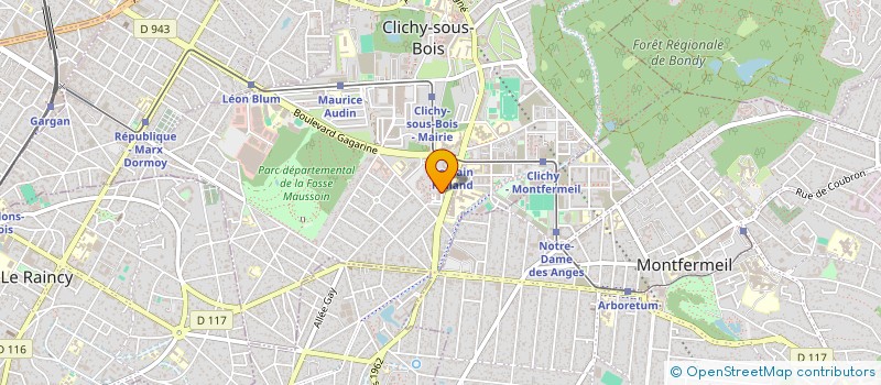 localisation de l'entreprise MONSIEUR SALIM BOUACHE à CLICHY-SOUS-BOIS