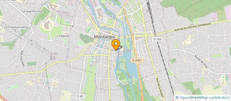 localisation de l'entreprise MONSIEUR SALIM BOUACHERINE à MONTARGIS