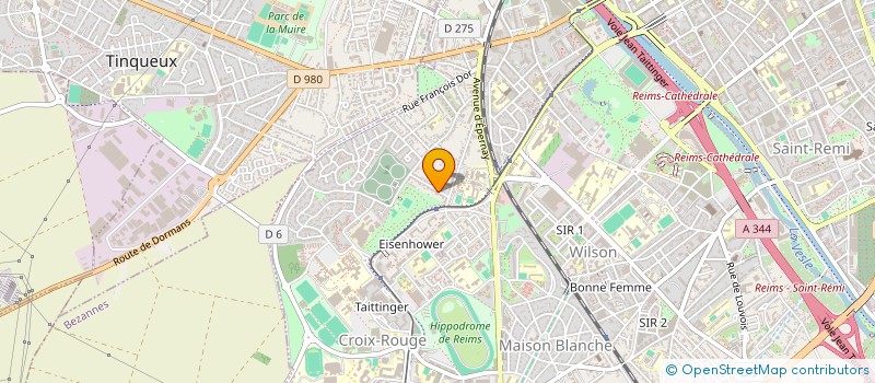 localisation de l'entreprise MONSIEUR SALIM BOUALI  REIMS