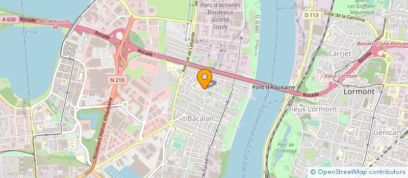 localisation de l'entreprise MONSIEUR SALIM BOUATBA  BORDEAUX