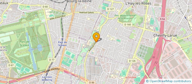 localisation de l'entreprise MONSIEUR SALIM BOUBLENZA à L'HAY-LES-ROSES